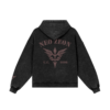 UC Gundam Neo Zeon U.C. 0096 440GSM Snow Washed Zip Hoodie