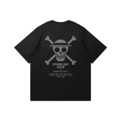 Alternative view of One Piece Straw Hat Crew T-Shirt