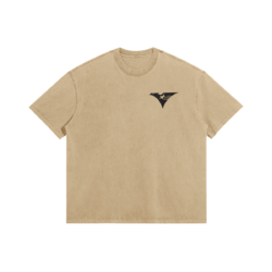 Titans 285GSM Washed T Shirt Front UC Gundam Titans 0083 285GSM Faded Wash T-Shirt
