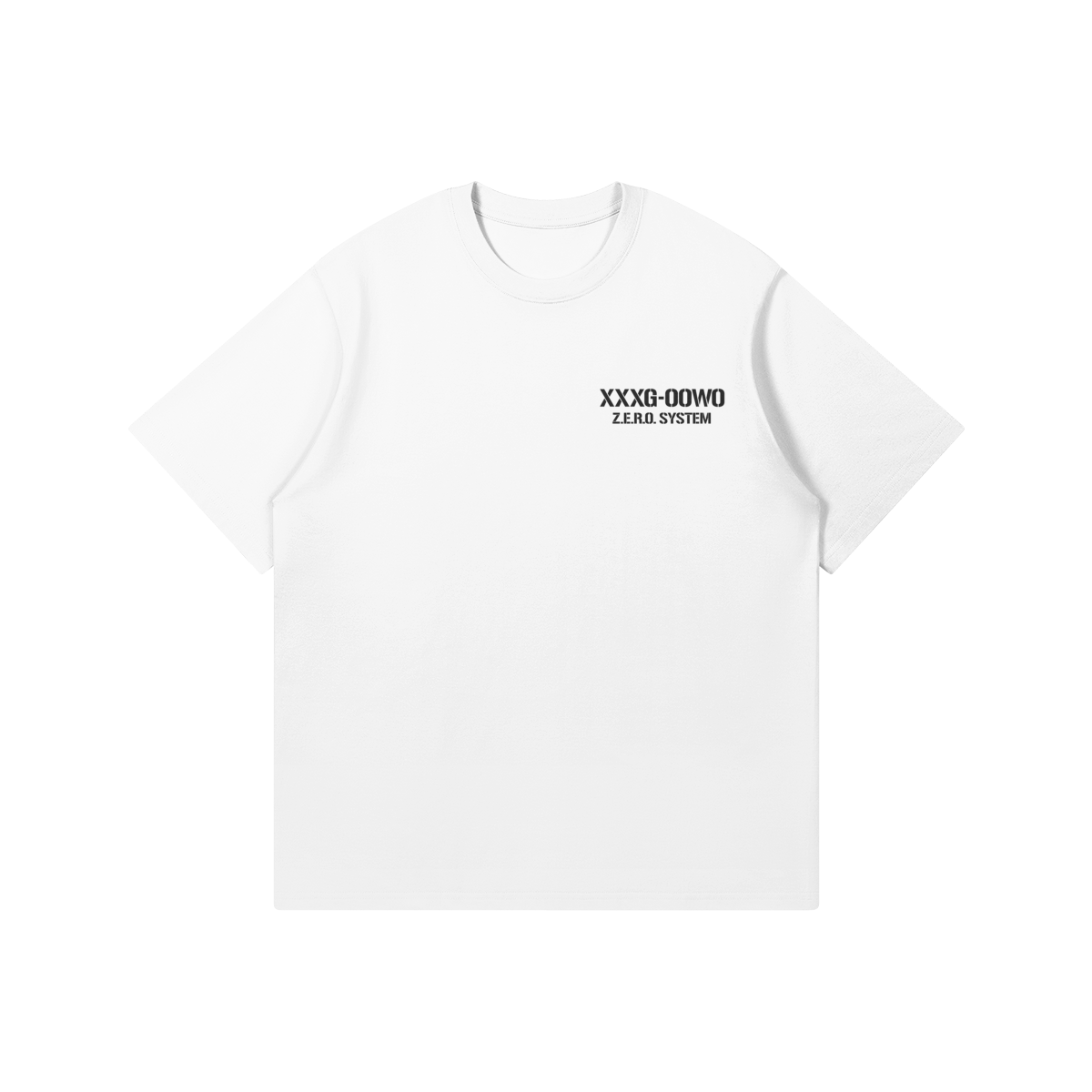 Wing Gundam T Shirt Front Gundam Wing Zero System T-Shirt