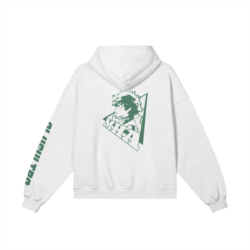 Alternative view of Izuku Midoriya Zip Hoodie - 440GSM Heavyweight Hoodie