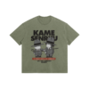 Kame Senryu 285GSM Faded Wash T Shirt