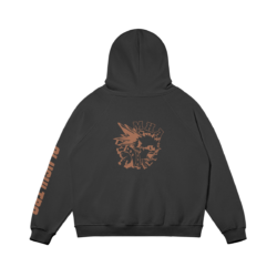 Katsuki Bakugo 380GSM Hoodie Back Katsuki Bakugo 380GSM Hoodie Back