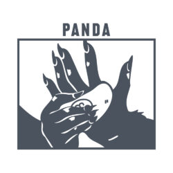 Alternative view of JJK Panda - 285gsm Faded Wash T-Shirt