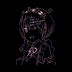 Alternative view of Re:Zero, Ram T-Shirt