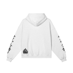 Alternative view of Saiyan Pride Zip Hoodie - 440GSM Heavyweight Dragon Ball Hoodie