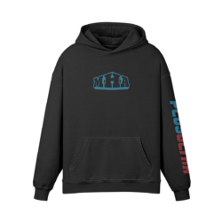 Shoto Todoroki 440GSM Oversized Hoodie Front Shoto Todoroki 440GSM Hoodie