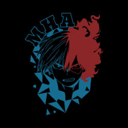 Shoto Todoroki Art Preview Black