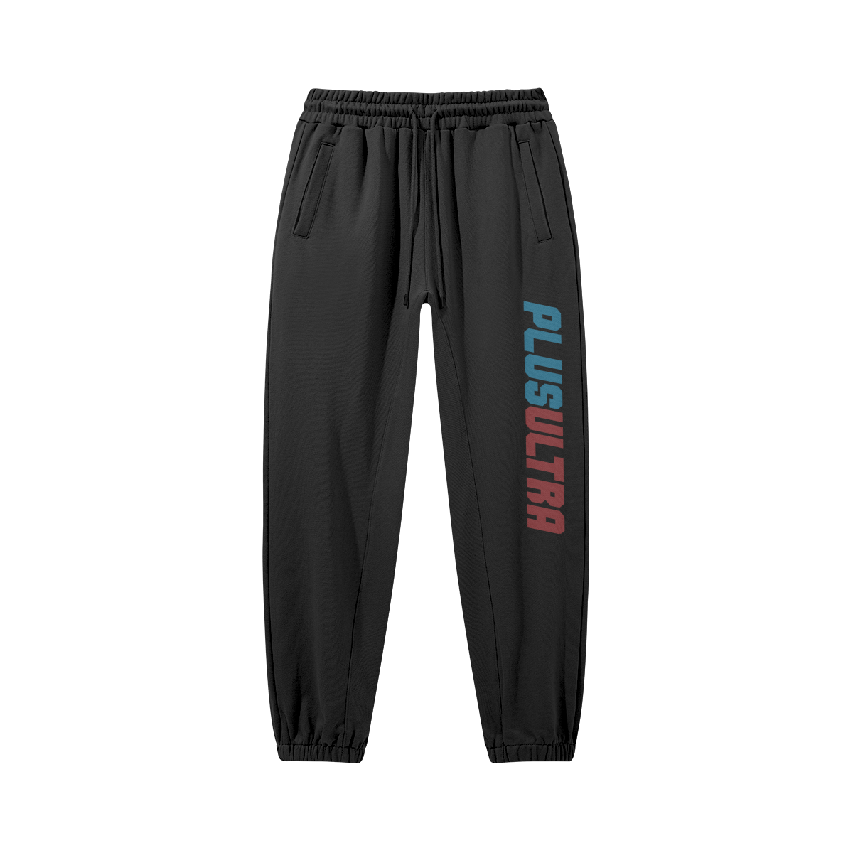 Shoto Todoroki Sweatpants Black Front Shoto Todoroki Sweatpants