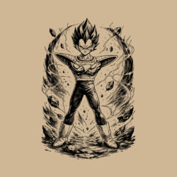 Vegeta 5 Art Preview
