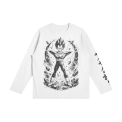 Vegeta Saiyan Pride Long Sleeve T-Shirt