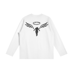 Alternative view of Walhalla Headless Angel Long Sleeve T-Shirt