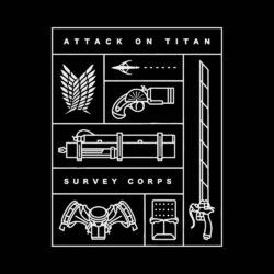 AoT Survey Corps Back Art Preview