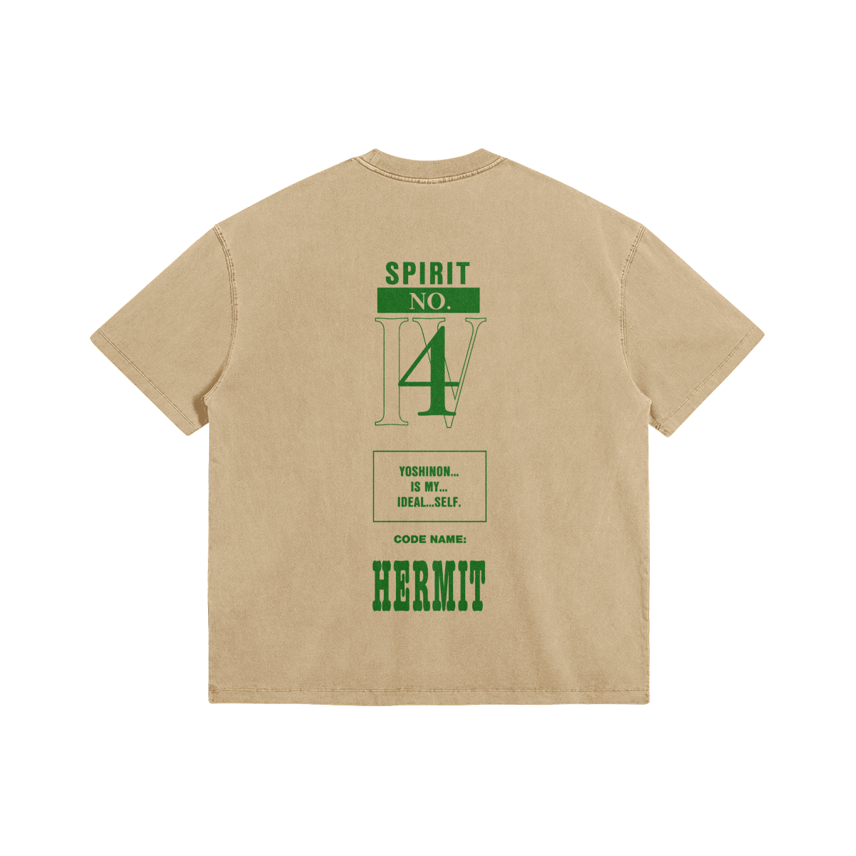 DAL Yoshino 285GSM Faded Wash T Shirt Date A Live, Yoshino - 285gsm Faded Wash T-Shirt