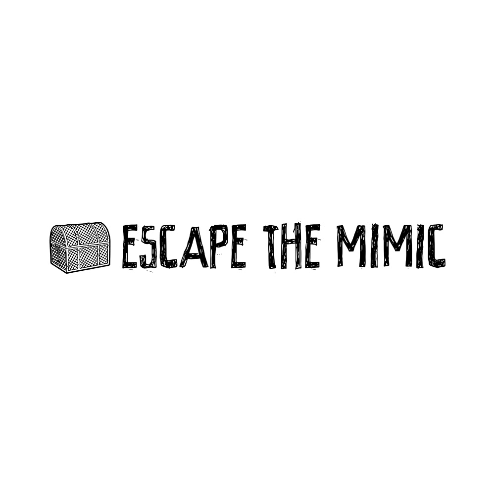 Escape the Mimic on White Sleeve Art Preview Escape the Mimic - 285gsm Faded Wash T-Shirt - Image 2