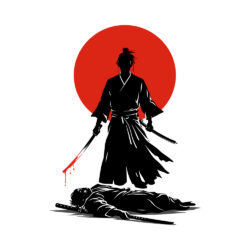 Alternative view of Samurai Collection, Merciless - 305GSM Oversized T-Shirt