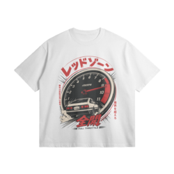 Red Zone, 305GSM Oversized T-Shirt