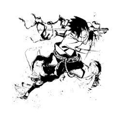 Sasuke Character Art Preview