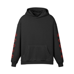 Alternative view of Sharingan Hoodie, 440GSM Oversized Fit