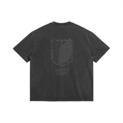 Alternative view of Survey Corps - 285gsm Faded Wash T-Shirt