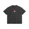 Uchiha Embroidery - 285gsm Faded Wash T-Shirt