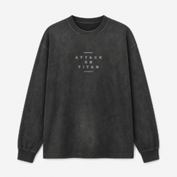 AoT Embroidered Long Sleeve Shirt