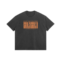 Electro Master - 285gsm Faded Wash T-Shirt