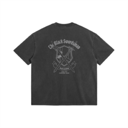 Alternative view of Kirito the Black Swordsman - 285gsm Faded Wash T-Shirt