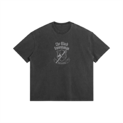 Kirito the Black Swordsman - 285gsm Faded Wash T-Shirt