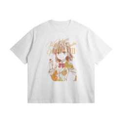 A Certain Magical Index, Misaka, 305GSM Oversized T-Shirt