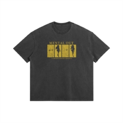 Mental Out - 285gsm Faded Wash T-Shirt