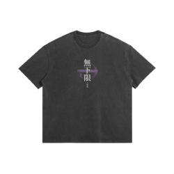 Alternative view of Satoru Gojo - 285gsm Faded Wash T-Shirt