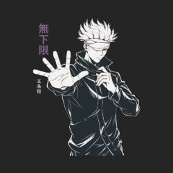 Satoru Gojo Back Art Preview