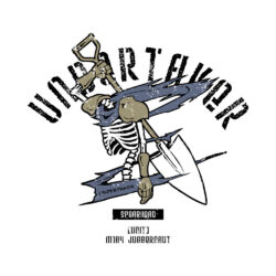 Alternative view of Undertaker, 305GSM Oversized T-Shirt