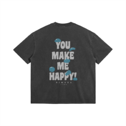 Alternative view of You Make Me Happy Rimuru, 285GSM Faded Wash T-Shirt