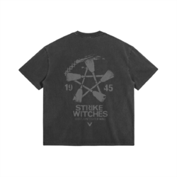 Alternative view of Strike Witches, 501st Joint Fighter Wing - 285GSM Faded Wash T-Shirt