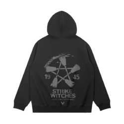 Alternative view of Strike Witches, 501st Joint Fighter Wing - 380GSM Washed Hoodie