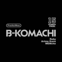 Alternative view of B-Komachi, 285GSM Faded Wash T-Shirt