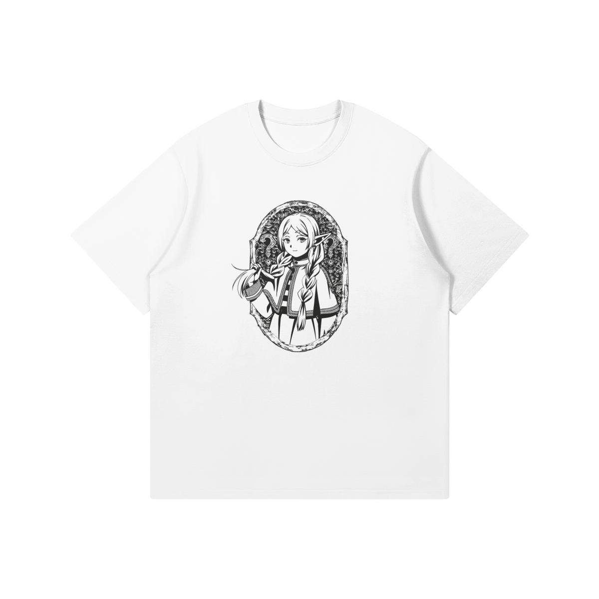 Braided Hair Frieren T Shirt 1 Braided Hair Frieren T-Shirt