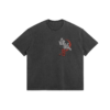 City Fox Kitsune Bond, 285GSM Faded Wash T-Shirt