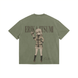 Alternative view of Erika Itsumi, 285GSM Faded Wash T-Shirt