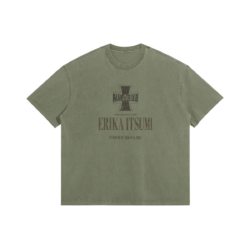 Erika Itsumi, 285GSM Faded Wash T-Shirt