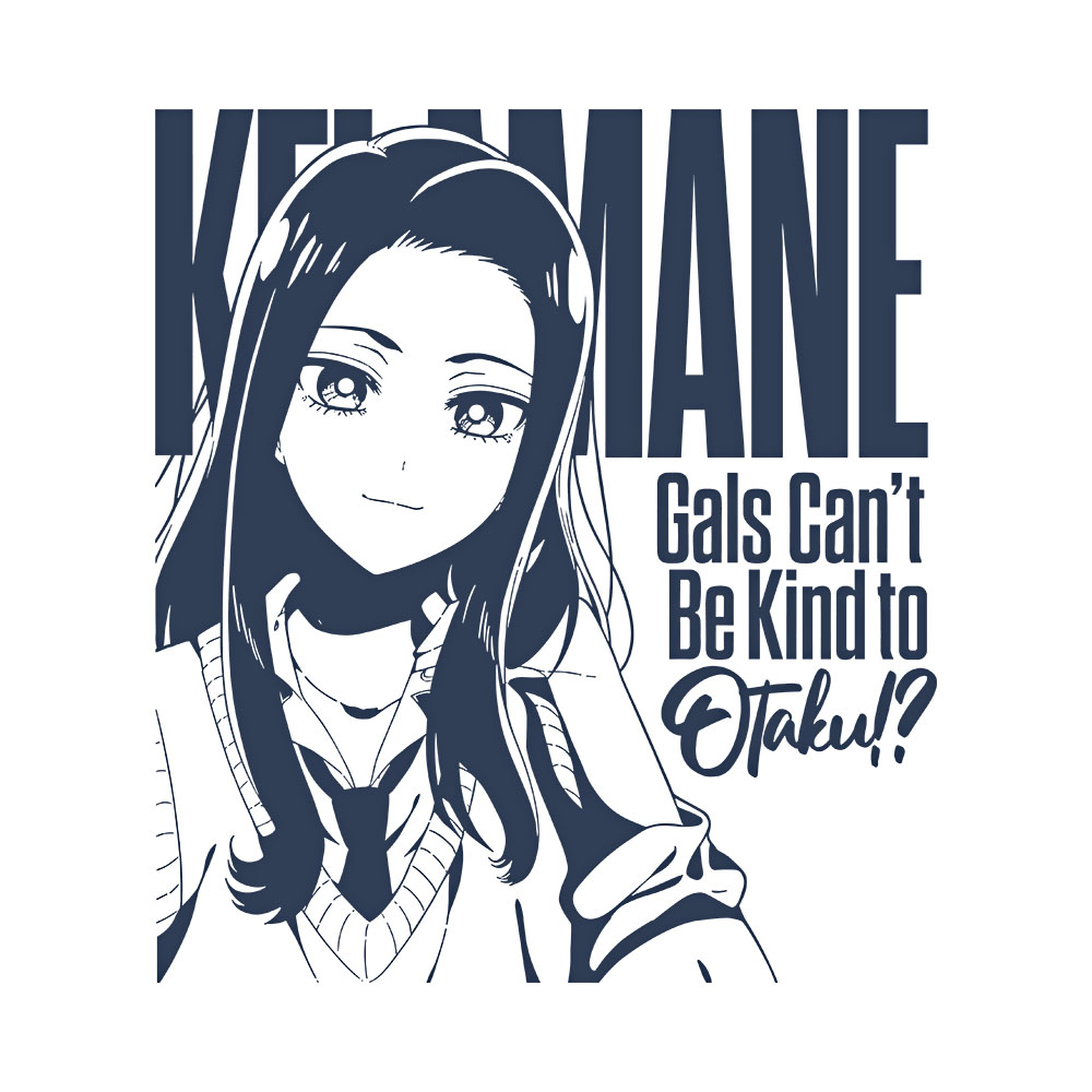 Kei Amane Art Preview Gals Can't Be Kind to Otaku!? - Kei Amane T-Shirt - Image 2