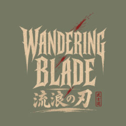 Alternative view of Wandering Blade, 285GSM Faded Wash T-Shirt
