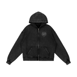Alternative view of Love Live! Aqours - 440GSM Snow Washed Zip Hoodie