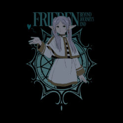 Alternative view of Blow Kiss Frieren - 285gsm Faded Wash T-Shirt