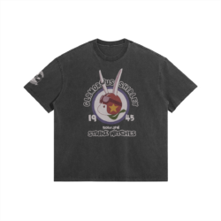 Strike Witches, Glamorous Shirley - 285GSM Faded Wash T-Shirt