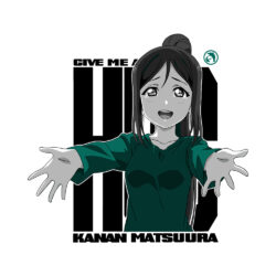 Alternative view of Kanan Matsuura - 305GSM Oversized T-Shirt