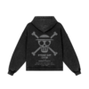 One Piece 440GSM Snow Wash Zip Hoodie Back One Piece 440GSM Snow Wash Zip Hoodie Back