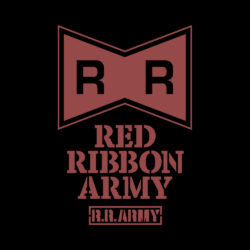 Alternative view of Red Ribbon Army - 285gsm Faded Wash T-Shirt